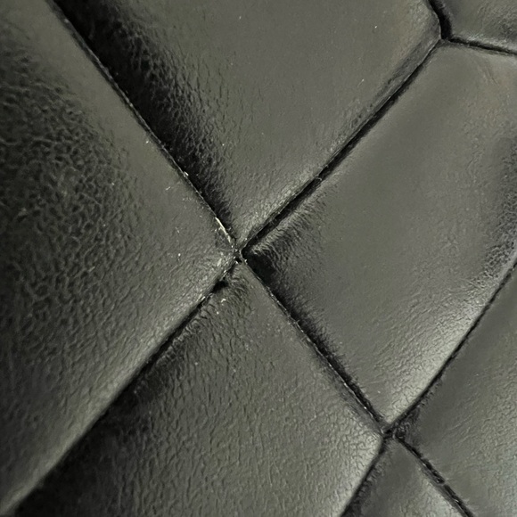 Coach Black Leather Accordion Zip Wallet - Picture 4 of 4